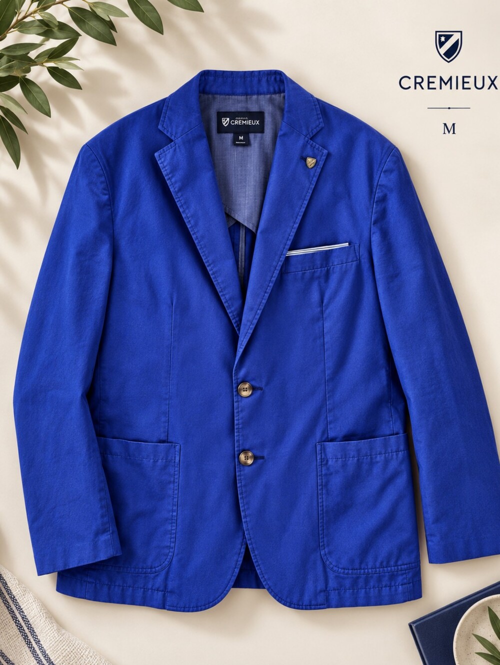 EUC Daniel Cremieux Royal Blue Men's Blazer, Size M